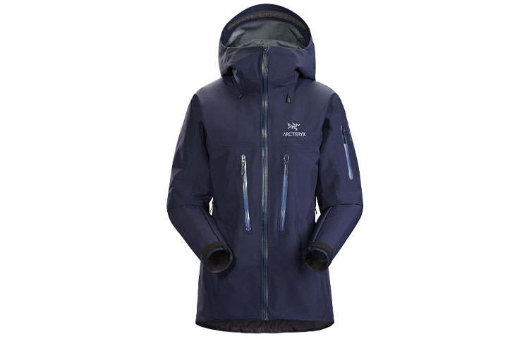 Arcteryx Arc'teryx ALPHA SV Breathable, Abrasion Resistant, Waterproof, And Windproof Thermal Windbreaker Jacket Women's