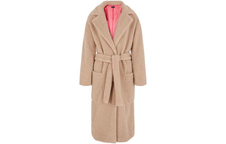 ARMANI EXCHANGE ARMANI EXCHANGEAE Velvet feel Coat Women's Beige