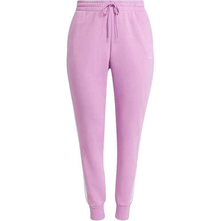 Adidas Adidas ESSENTIALS 3 Stripes Fleece Pants Casual Pants Women's Purple