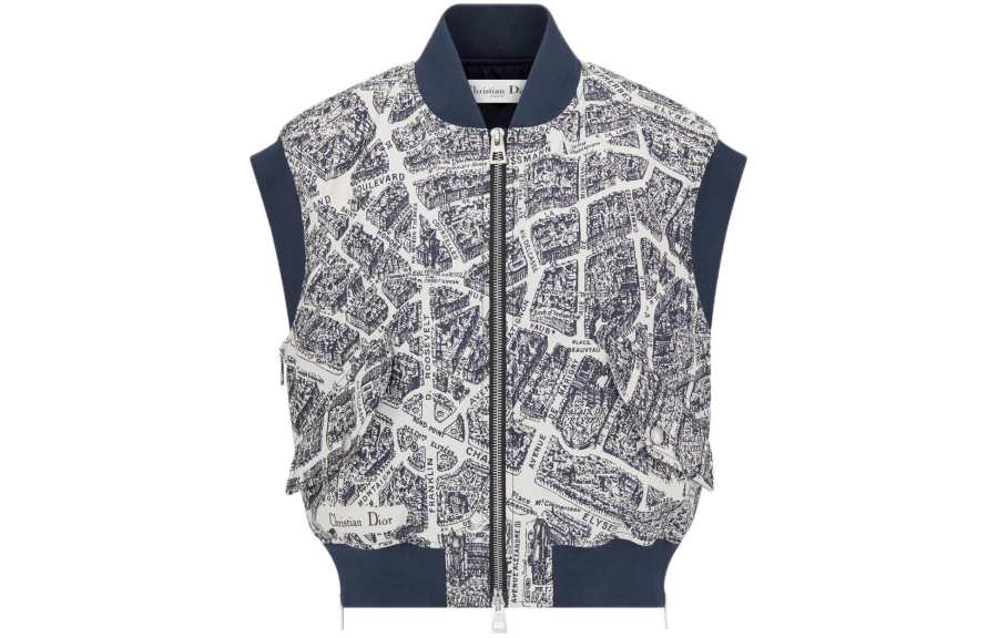 DIOR DIOR Vests Women's Marine Blue Moderate