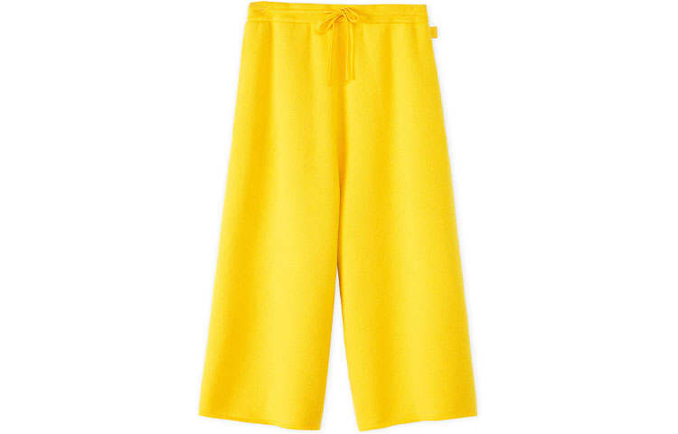 LOEWE FW21 Casual Pants Women's Yellow