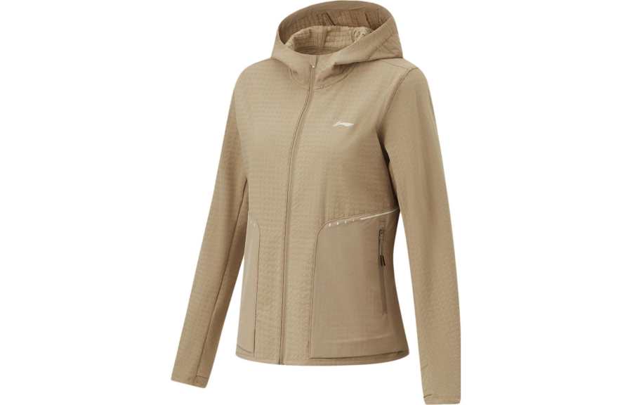 Li-Ning Li Ning Trench Coat Women's Light Chestnut Brown