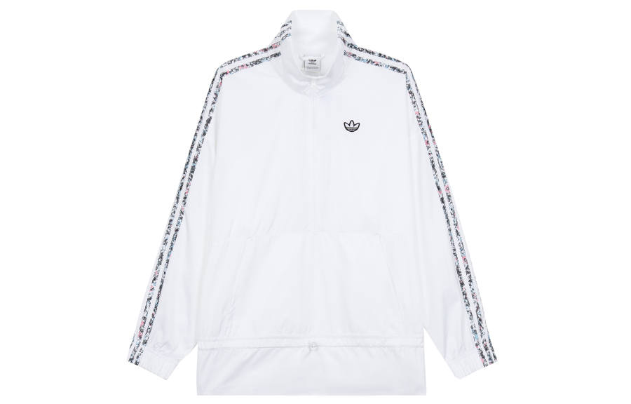 Adidas Originals WINDBREAKER Trench Coat Women's White