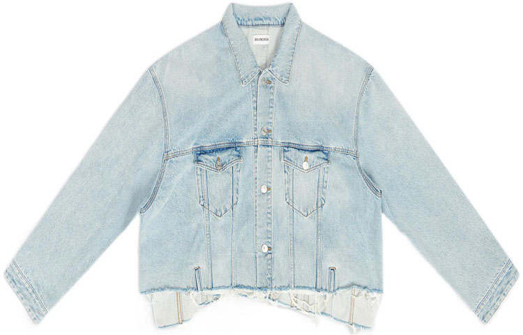 Balenciaga Denim Jacket Women's Blue