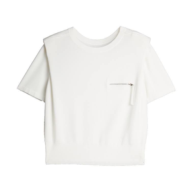 ELLE Knitwear Women's White Moderate