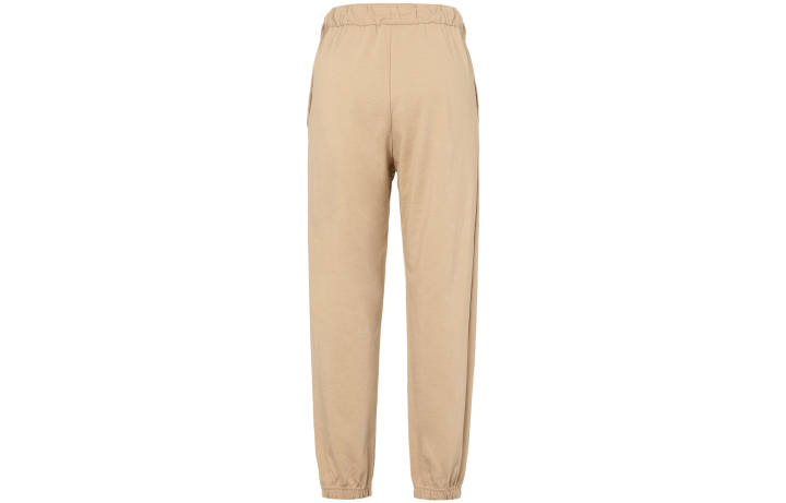 Nike Nike Knitted Sweatpants Women's Beige Yellow Moderate Cuffed Pants