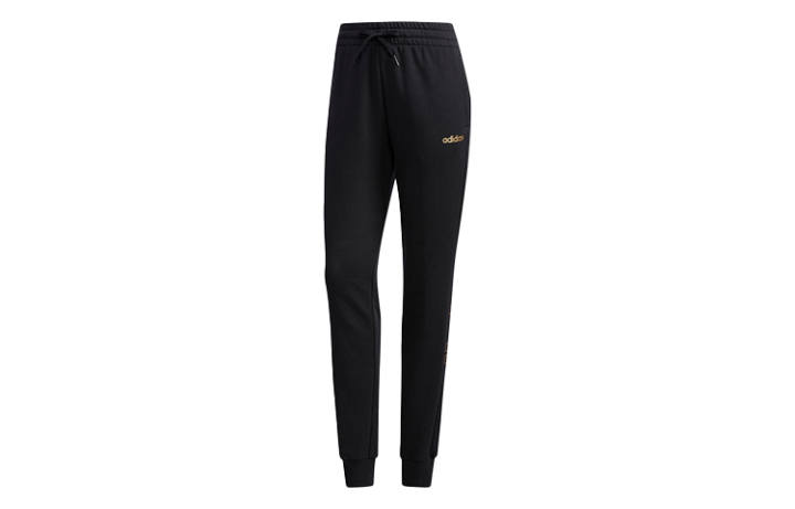 Adidas Adidas Knitted Sweatpants Women's Black Moderate Cuffed Pants