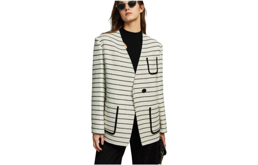 ELLE ELLE Coats Women's White Moderate