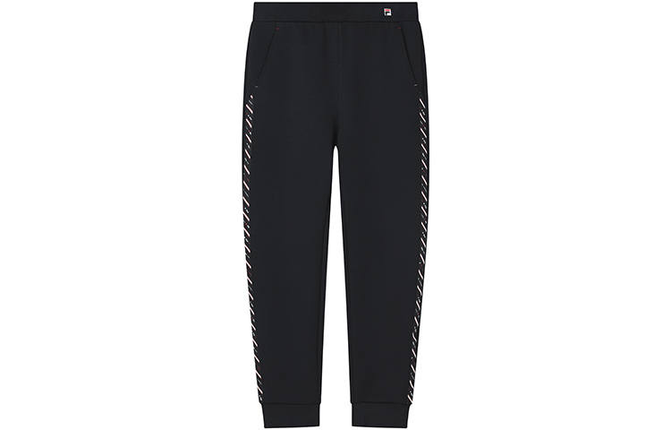 FILA Knitted Sweatpants Women's Legend Blue Moderate Cuffed Pants