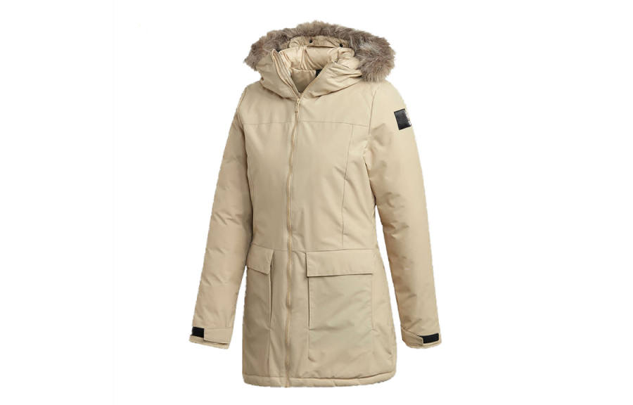 Adidas Adidas Puffer Jacket Winter Women's Khaki
