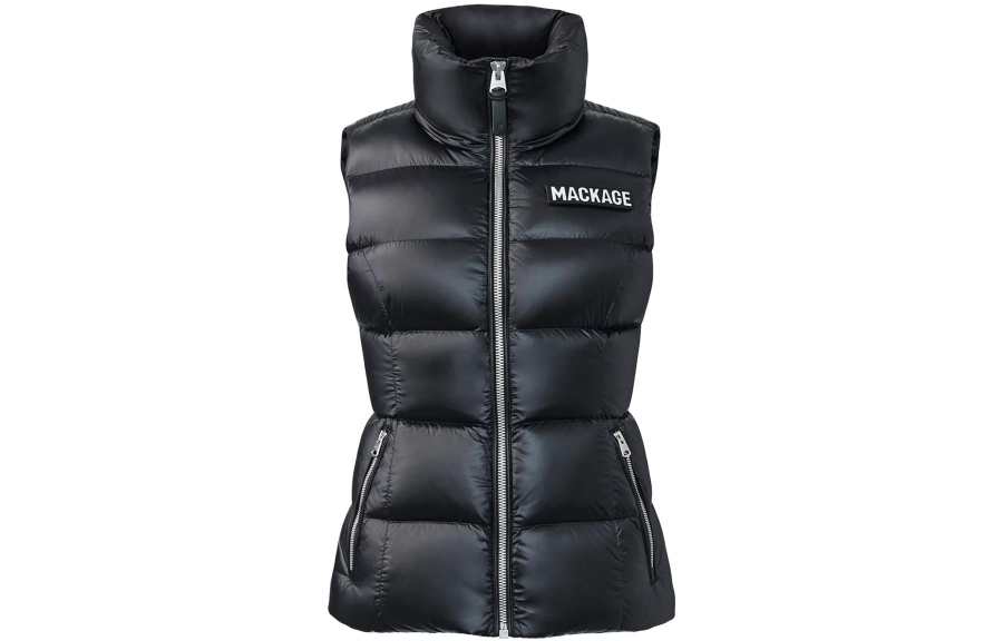 MACKAGE MACKAGE Chest Logo patch Gilet