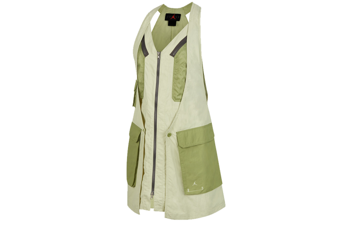 Jordan Jordan Vests Women's Green V Neck Moderate Other