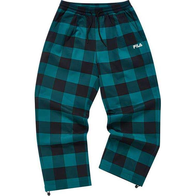 FILA FUSION BASEBALL Knitted Sweatpants Women's Marine Blue