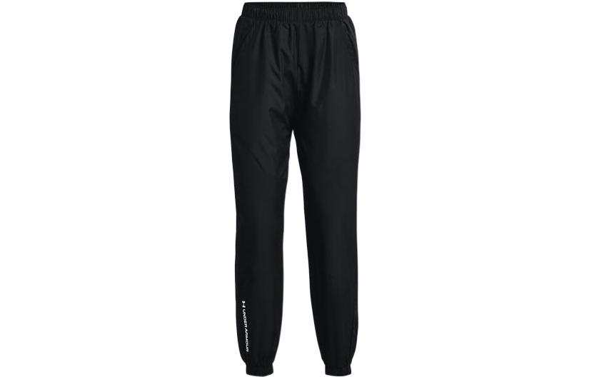 Under Armour Knitted Sweatpants Women's Black Moderate Cuffed Pants