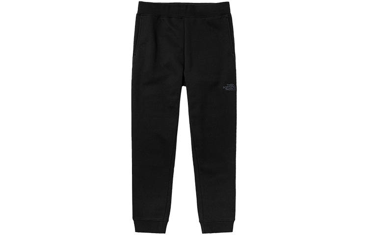 THE NORTH FACE Urban Exploration Knitted Sweatpants Women's Black Moderate Straight Fit Pants
