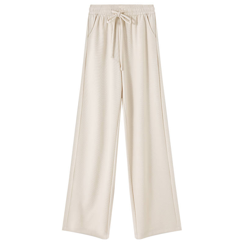 XIANGYING Casual Pants Women's Moderate Wide Leg Pants