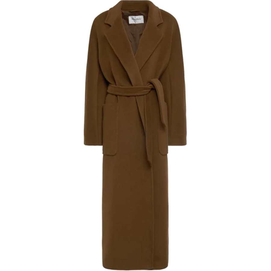 MaxMara Max Mara Attuale Belted Long Sleeved Coat