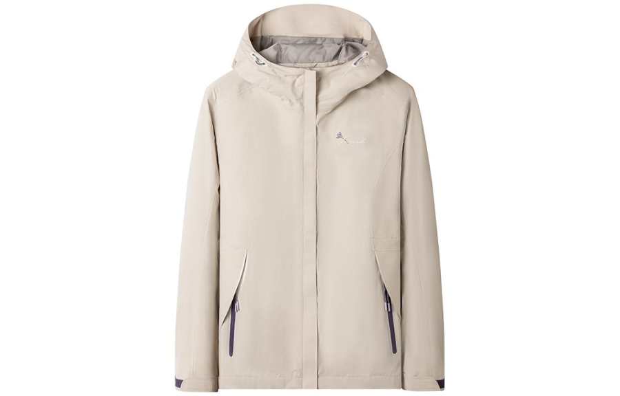 TOREAD Windbreaker Jackets Women's Hooded Moderate