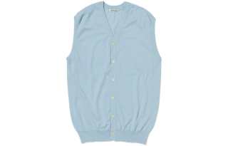 Auralee SS24 Vest Women's Light Blue