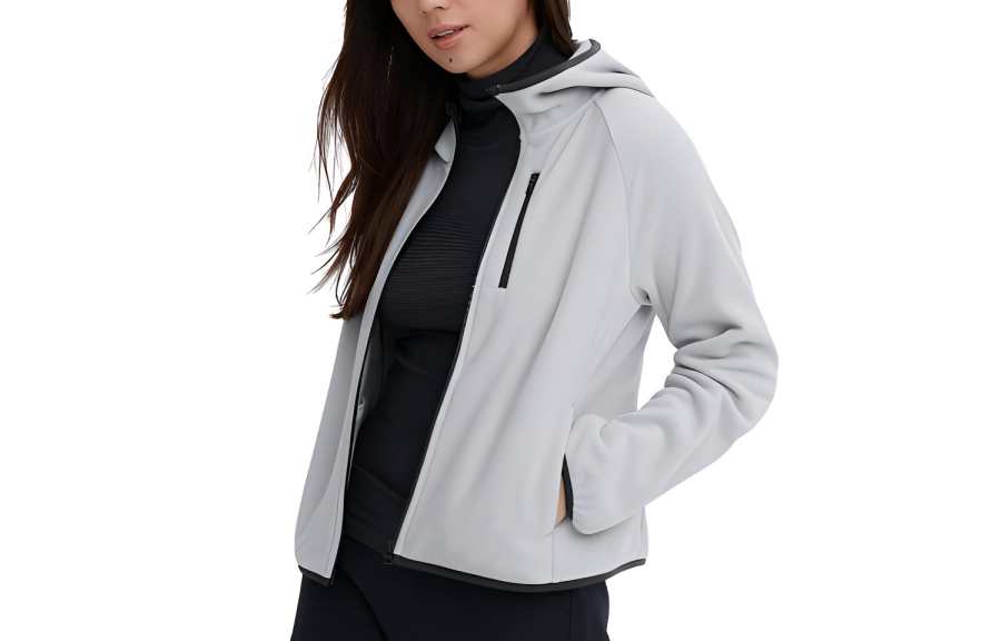 UNIQLO UNIQLO Velvet feel Coat Women's Light Gray