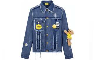 13 DEMARZO SMILEY Denim Jacket Women's