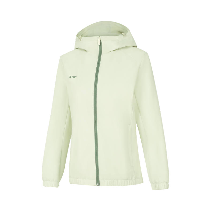 Li-Ning Li Ning Sports Life Collection Trench Coat Women's Light Tea Brown Green