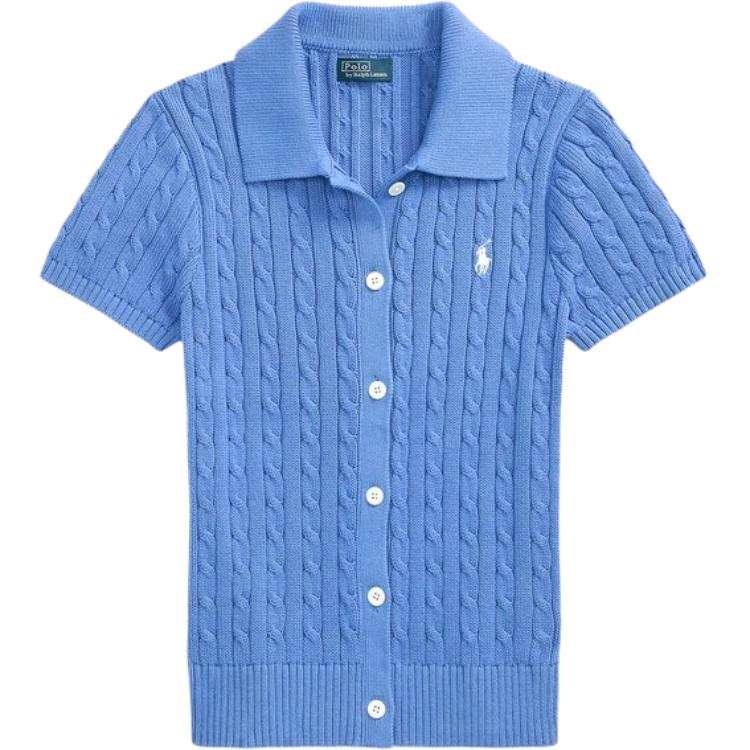 Polo Ralph Lauren Cable knit Short sleeve Cardigan
