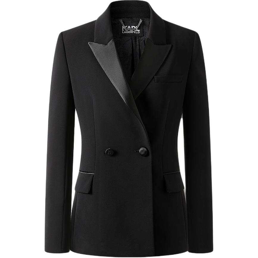 KARL LAGERFELD / Karl Lagerfeld Jeans Business Suit Coat Women's Black