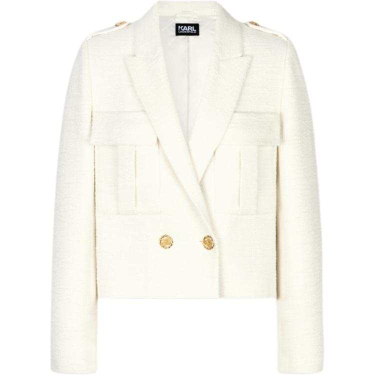 KARL LAGERFELD / Karl Lagerfeld Jeans Business Suit Coat Women's White