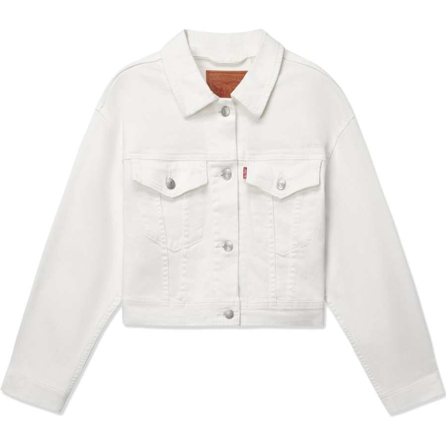 Levis Levis Denim Jacket Women's White