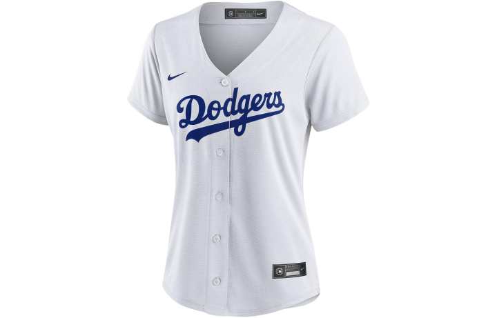 Nike Nike MLB Collaboration Los Angeles Dodgers Clayton Kershaw Baseball Jacket Women's White