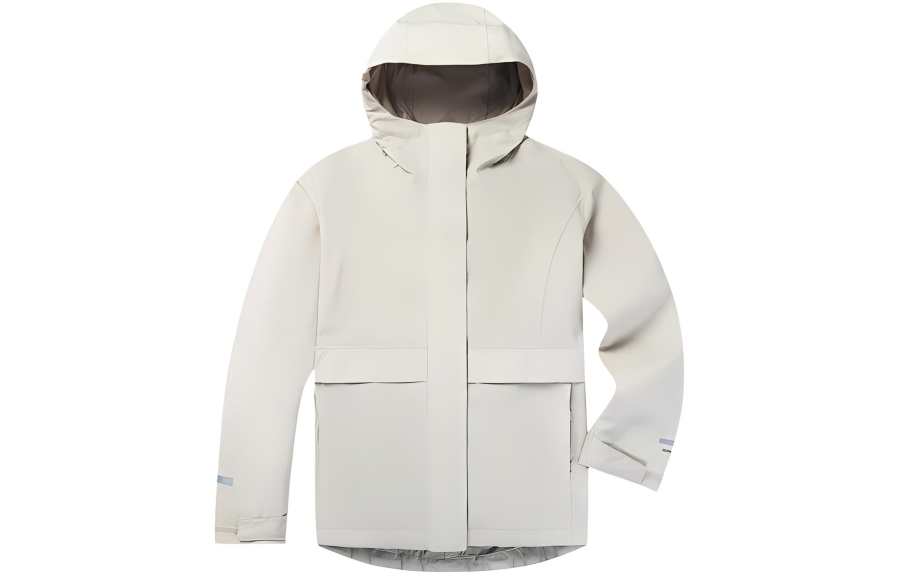 Columbia City Outdoor Collection Waterproof Rainproof Lightweight Windbreaker Jacket Women's White