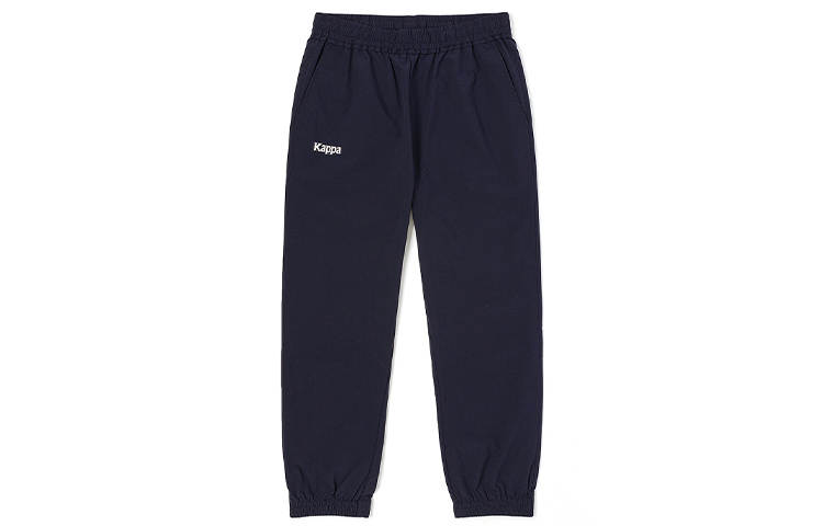 Kappa Straight Fit Pants Moderate Casual Pants Women's Blue