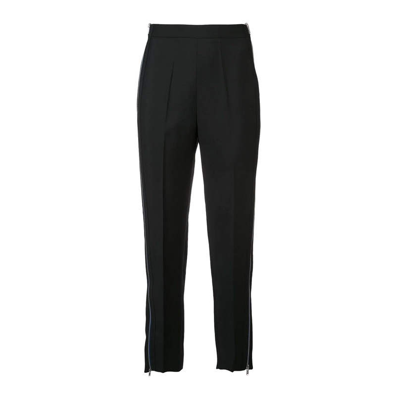 Givenchy Givenchy Casual Pants Women's Black Moderate Straight Fit Pants