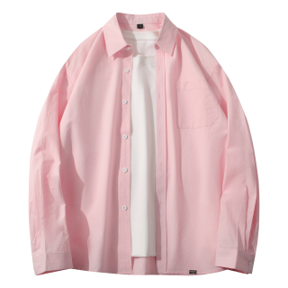 WARNING LIGHT Shirts Unisex Pointed Collar Moderate Shirt