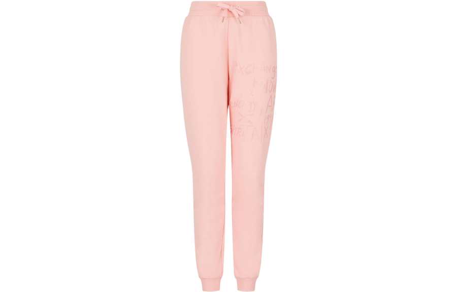 ARMANI EXCHANGE Armani Exchange graphic print cuffed track pants