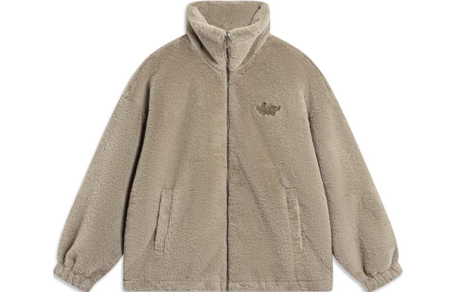 Li-Ning Li Ning Sports Life Collection Jackets & Coats Women's Silver Mink Brown