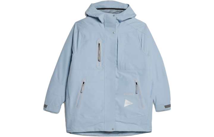 Adidas Adidas Waterproof And Windproof Windbreaker Jacket Women's Light Blue