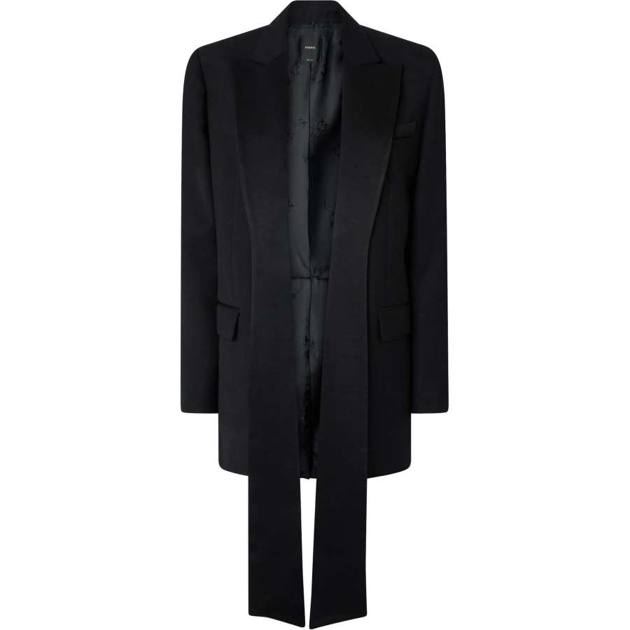 PINKO FW24 Business Suit Coat Women's Black