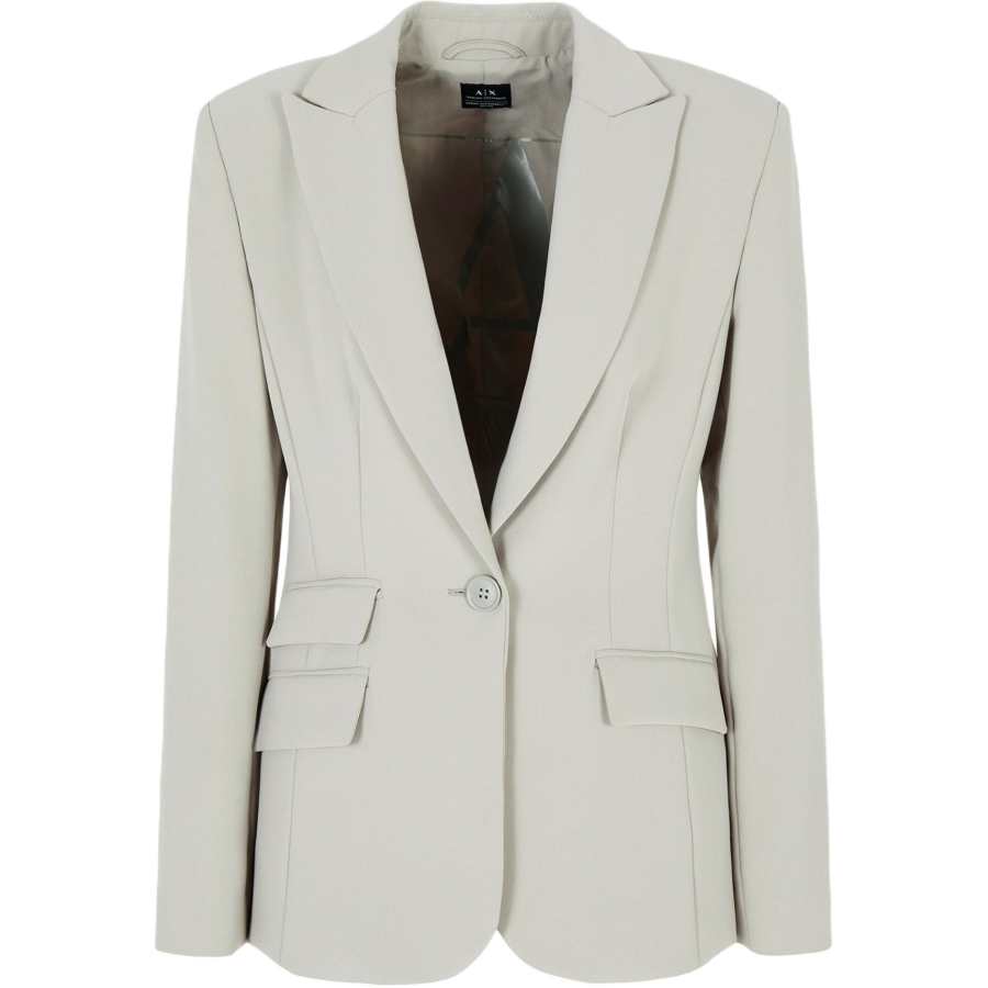 ARMANI EXCHANGE ARMANI EXCHANGEAE FW24 Business Suit Coat Women's Gray Green