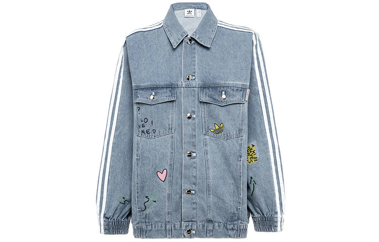 Adidas Originals Denim Jacket Women's Blue