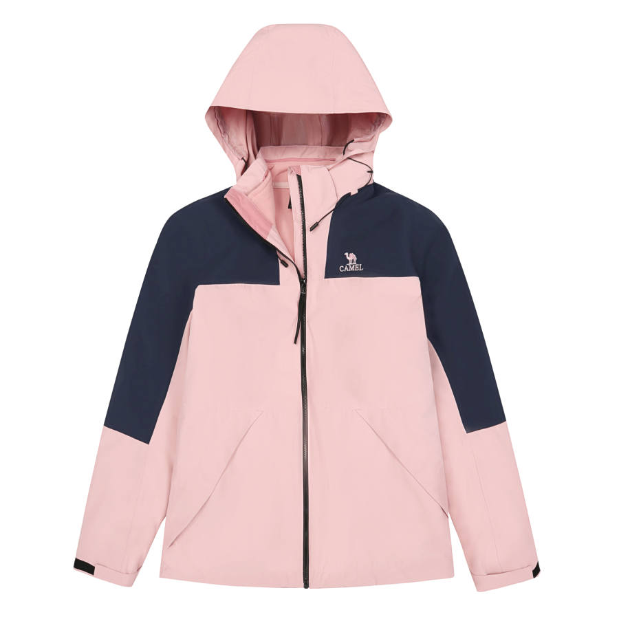 CAMEL All weather Outdoor Hiking Windbreaker Jacket Women's