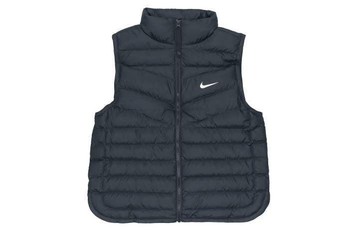 Nike Nike Down Vests Women's Black Stand Collar Moderate