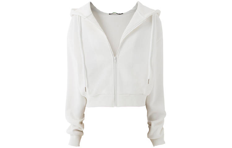 SOON FLOWER Cropped Coat Women's White