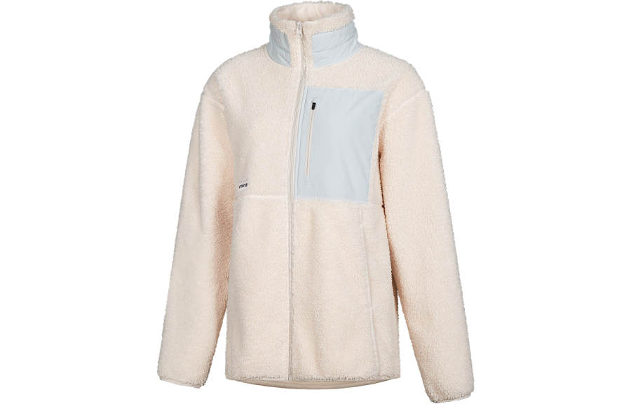 HOTSUIT HOTSUIT Thickened Jacket Spring Fall Women's Cream Pink