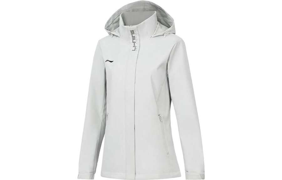 Li-Ning Li Ning Trench Coat Women's Stone Gray