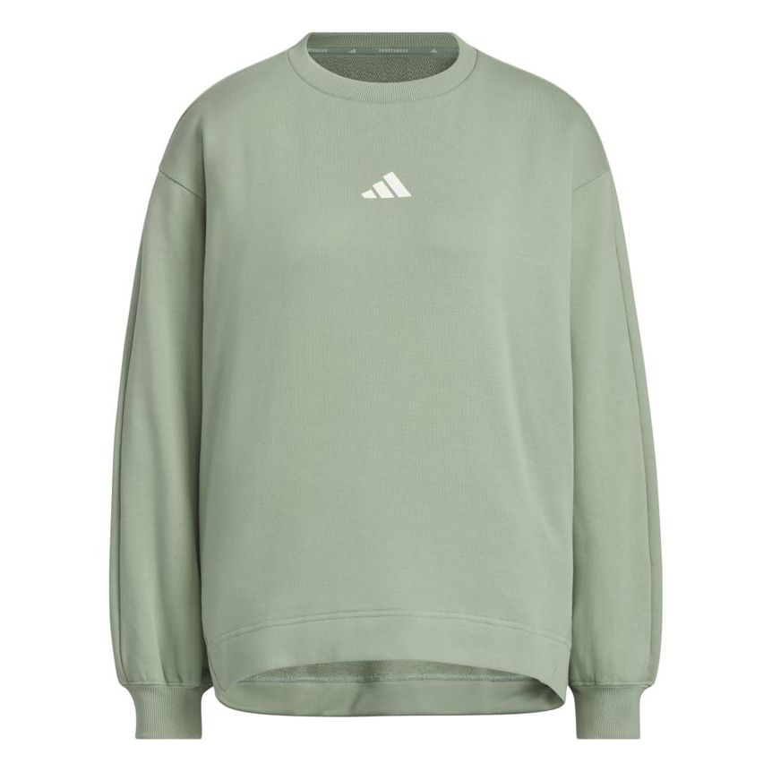 Adidas Adidas SS25 Sweatshirt Women's Silver Green