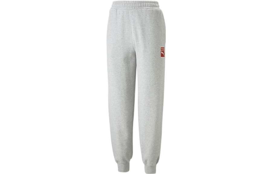 PUMA X VOGUE Puma X Vogue Collection Knitted Sweatpants Women's Gray Moderate Cuffed Pants
