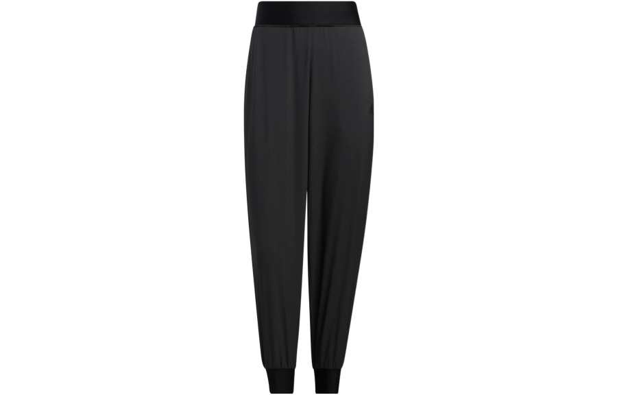 Adidas Adidas Knitted Sweatpants Women's Black Moderate Cuffed Pants
