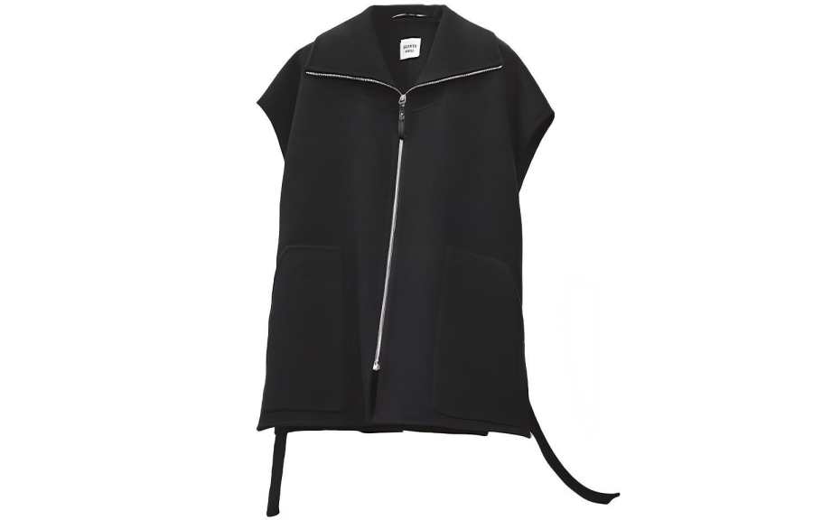 HERMES HERMES Vests Women's Black Moderate Other
